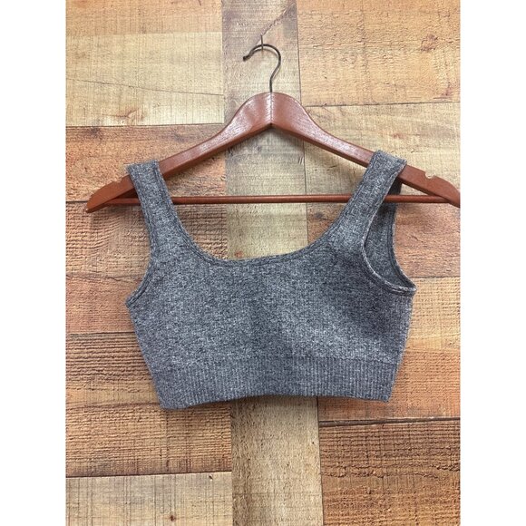 Vitality Grey Ribbed Seamless Leggings & Sports Bra Set - Picture 4 of 8